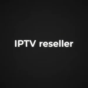 Dashboard screen showing IPTV reseller panel with subscription management tools