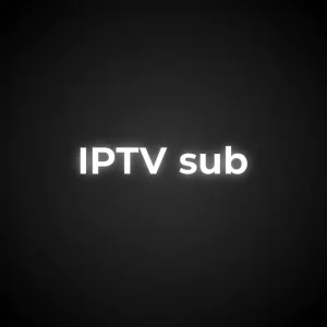 Streaming interface showing IPTV sub plan selection on smart TV screen