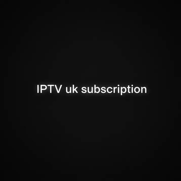 IPTV uk subscription package displayed on smart TV and mobile screen