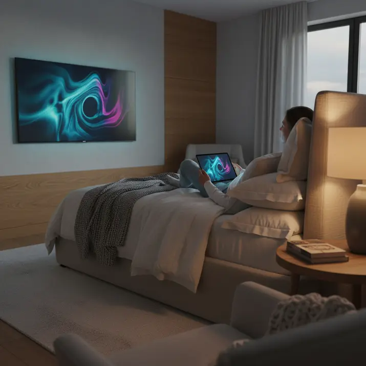 Multi-device bbIPTV streaming with Android phone, tablet, and TV casting