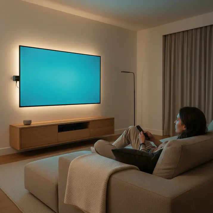 Premium IPTV for Firestick living room setup for UK streaming