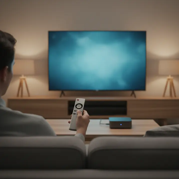 Remote control and streaming device for seamless IPTV on 4K TV