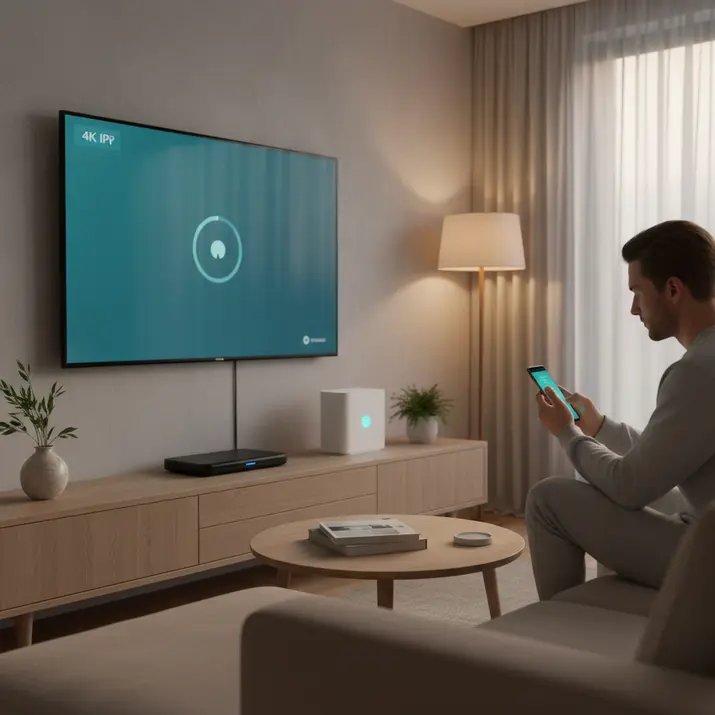 Test internet speed to fix IPTV buffering on Firestick and Android TV